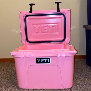 Pink Limited Edition Yeti Cooler